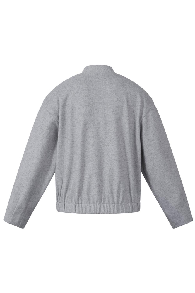 VABAIA BOMBER 17948 L GREY MELANGE